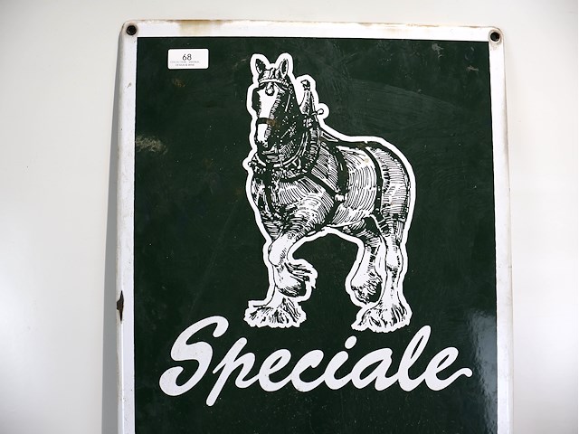 Palm emaille bord - afbeelding 2 van  5