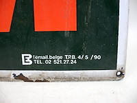 Palm emaille bord - afbeelding 4 van  5