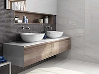 Pamesa marbles bolsena blanco glans wandtegel 30x90 cm 8,37 m²