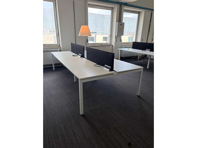 Pami - 4-persoons workbench - bureau (2x) - afbeelding 4 van  9