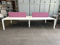 Pami - 4-persoons workbench - bureaus (2x) - afbeelding 2 van  5
