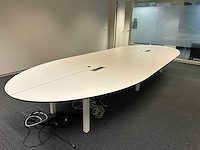 Pami - ovaal - vergadertafel - vergadertafel