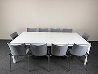 Pami vergadertafel + 10 x casala lynx vergaderstoelen - vergaderset - afbeelding 1 van  6