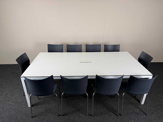 Pami vergadertafel + 10 x casala lynx vergaderstoelen - vergaderset - afbeelding 1 van  5