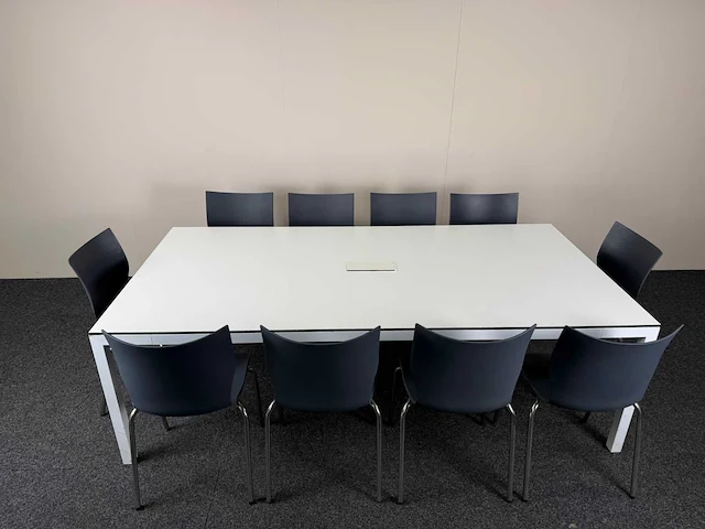 Pami vergadertafel + 10 x casala lynx vergaderstoelen - vergaderset - afbeelding 2 van  6