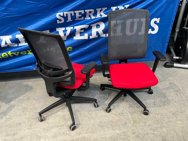 Pami viasit ergonomische bureaustoel (2x) - afbeelding 1 van  8
