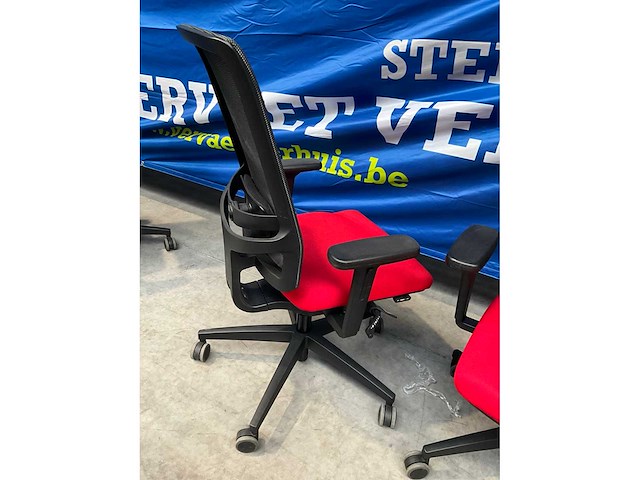 Pami viasit ergonomische bureaustoel (2x) - afbeelding 4 van  8