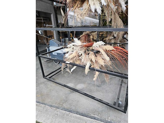 Pampas en droogbloem wolk 180cm (hangend) - afbeelding 1 van  3