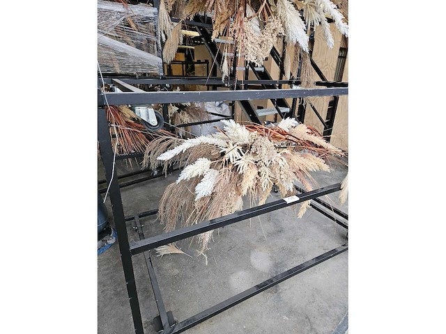 Pampas en droogbloem wolk 180cm (hangend) - afbeelding 2 van  3