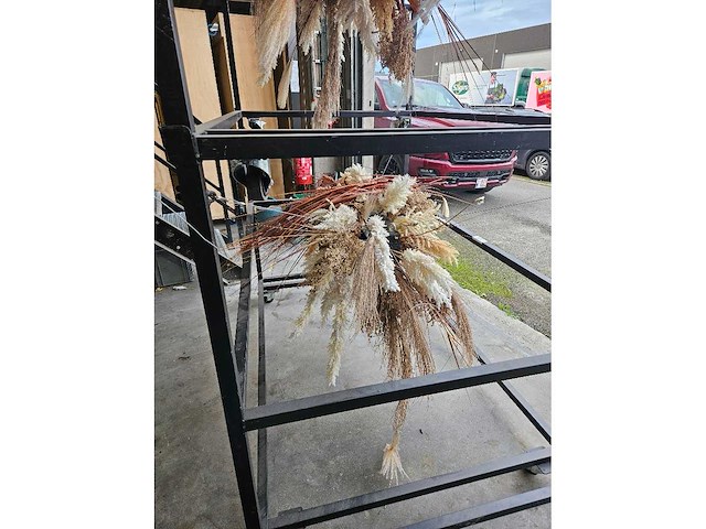 Pampas en droogbloem wolk 180cm (hangend) - afbeelding 3 van  3