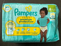 Pampers premium protection 13-18kg baby luiers (608x) - afbeelding 1 van  2