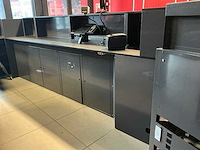 Pan oston kassa opstelling + toonbank - afbeelding 16 van  17