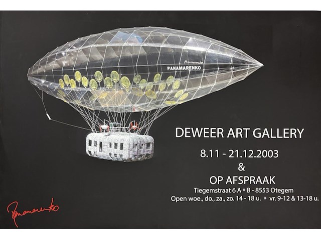 Panamarenko - affiche - afbeelding 1 van  1