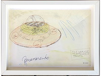 Panamarenko - bing ii - offset - ingelijst