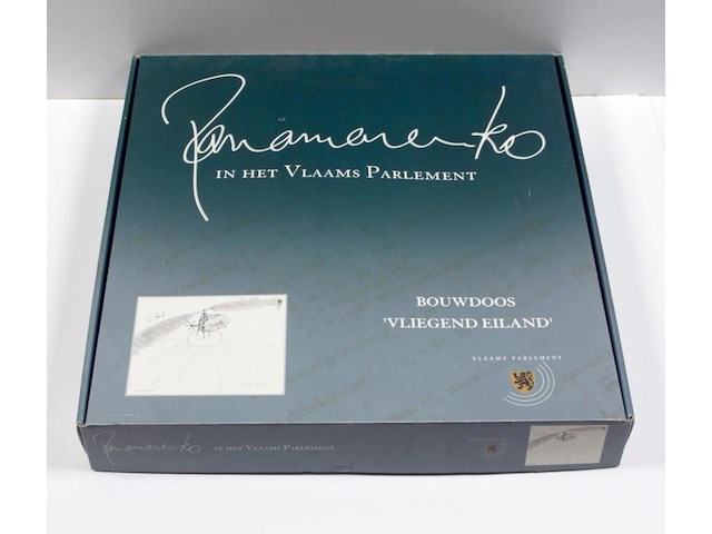 Panamarenko - bouwdoos 'vliegend eiland' - afbeelding 1 van  2