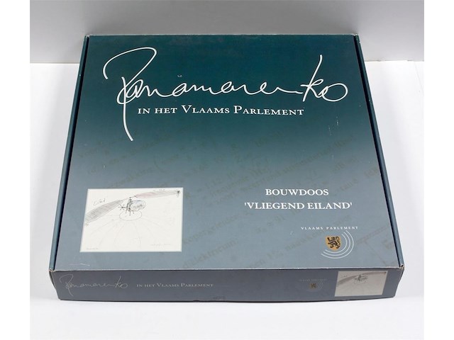 Panamarenko - bouwdoos 'vliegend eiland' - afbeelding 1 van  2