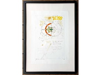 Panamarenko - de kip - litho 4 (bing) - offset - afbeelding 1 van  4