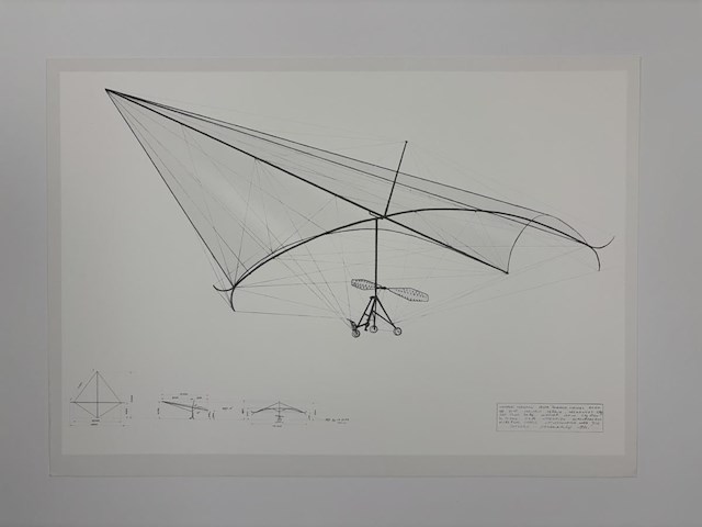 Panamarenko - delta vlieger - afbeelding 1 van  1