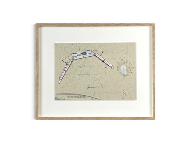 Panamarenko - een magnetisch ruimteschip - afbeelding 1 van  2