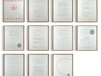 Panamarenko - efil nailati (11 litho's) - gesigneerd