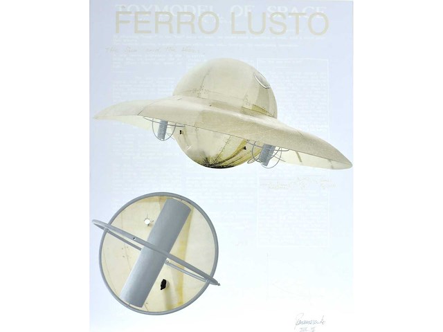 Panamarenko - ferro lusto - kleurendruk met diepdruk - afbeelding 1 van  8