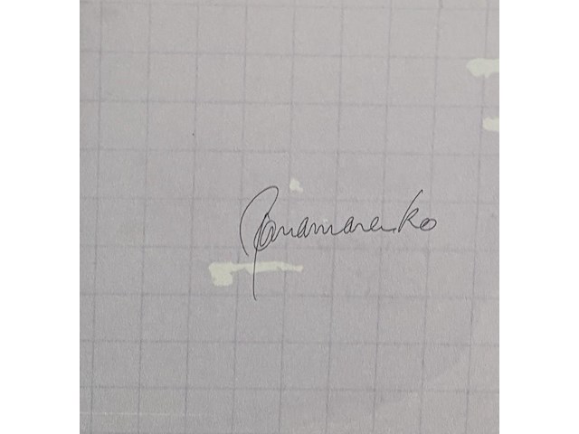 Panamarenko - gesigneerde affiche papaver - afbeelding 2 van  2