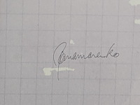 Panamarenko - gesigneerde affiche papaver - afbeelding 2 van  2