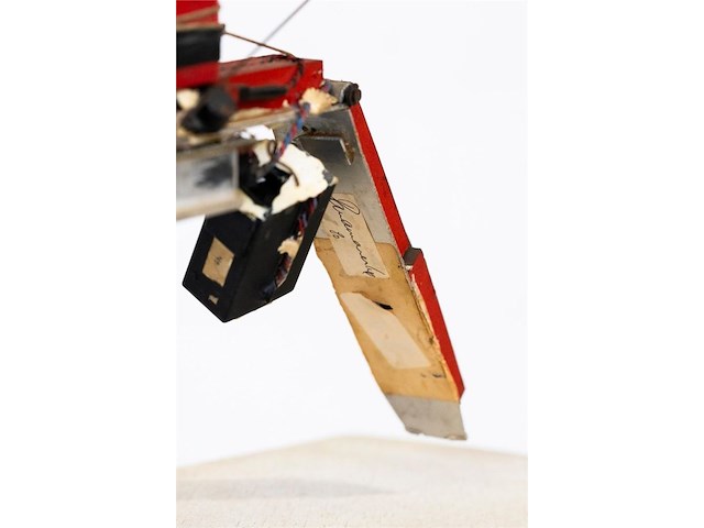Panamarenko - magnetisch ruimteschip - origineel object - afbeelding 7 van  8