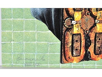 Panamarenko - magnetische schoenen - kleurendruk met diepdruk - afbeelding 3 van  7