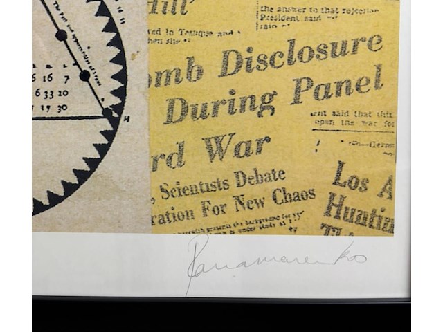 Panamarenko - milky way - gesigneerd - afbeelding 2 van  2