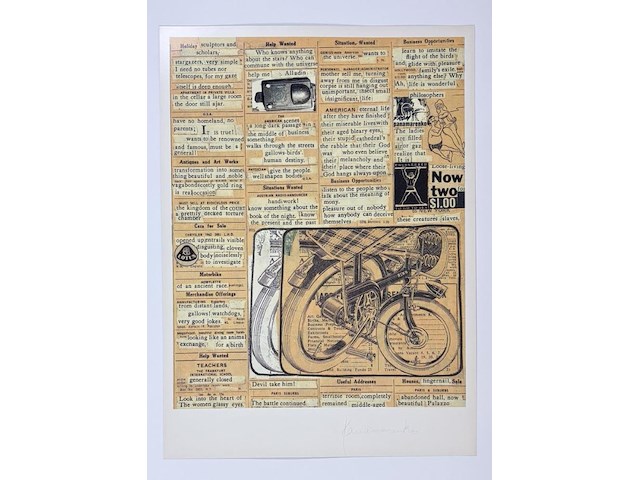 Panamarenko - milky way - gesigneerd - afbeelding 1 van  2