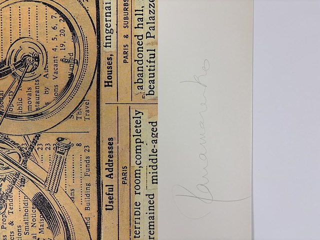 Panamarenko - milky way - gesigneerd - afbeelding 2 van  2