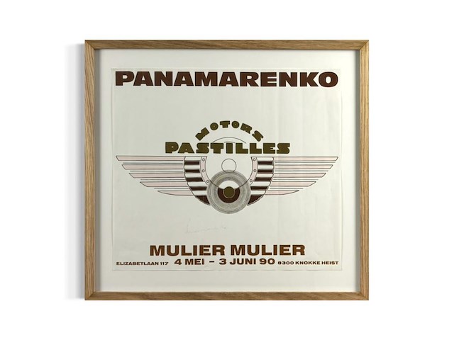 Panamarenko - pastilles motors - gesigneerd - afbeelding 1 van  2