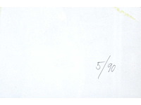 Panamarenko - propan propuls (raketvliegtuig) - zeefdruk - afbeelding 4 van  6