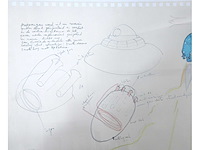 Panamarenko - propan propuls (raketvliegtuig) - zeefdruk - afbeelding 6 van  6