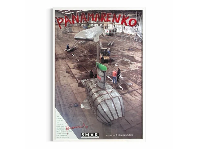 Panamarenko - scotch gambit gesigneerd - afbeelding 2 van  2