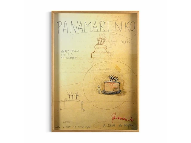 Panamarenko - siècle de kafka - gesigneerd - afbeelding 2 van  2