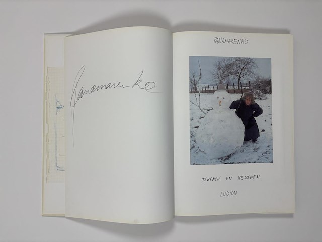 Panamarenko - tekenen en rekenen - gesigneerd - afbeelding 1 van  2