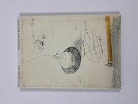 Panamarenko - tekenen en rekenen - gesigneerd - afbeelding 2 van  2