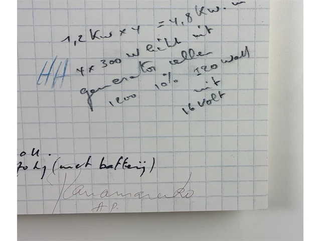 Panamarenko - thermo photovoltaic energy - gesigneerd - afbeelding 2 van  2