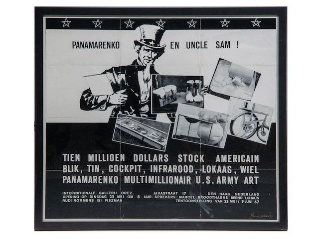 Panamarenko - uncle sam - gesigneerd - afbeelding 1 van  2
