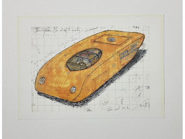 Panamarenko - zonne auto - afbeelding 1 van  1