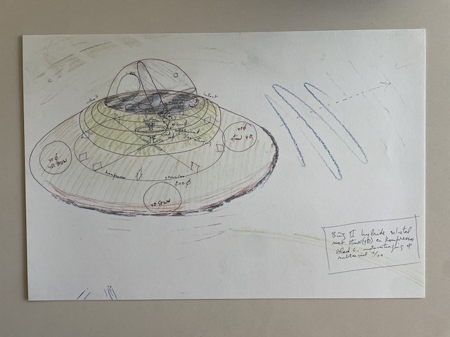 Panamarenko : bing ii unieke offset - afbeelding 1 van  3