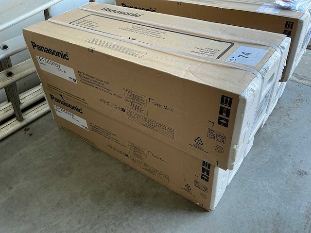 Panasonic cs-tz25zkew airconditioning binnenunit (2x) - afbeelding 2 van  2