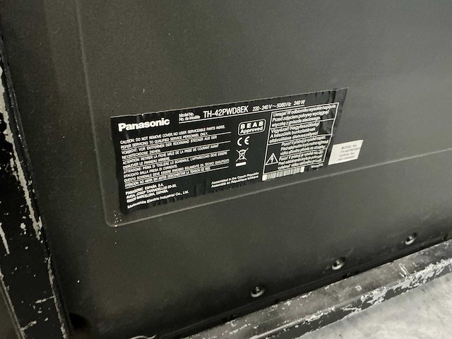 Panasonic monitor 42” (2x) - afbeelding 4 van  4