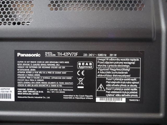Panasonic tv 42 inck - afbeelding 4 van  7