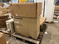 Panasonic warmtepomp binnen/buitenunit - afbeelding 1 van  6