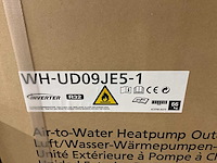 Panasonic warmtepomp binnen/buitenunit - afbeelding 2 van  6