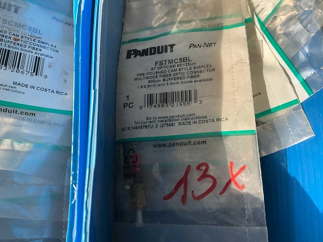 Panduit diverse glasvezel connector (75x) - afbeelding 5 van  5