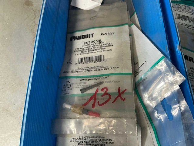Panduit partij glasvezel conrectoren - afbeelding 2 van  2